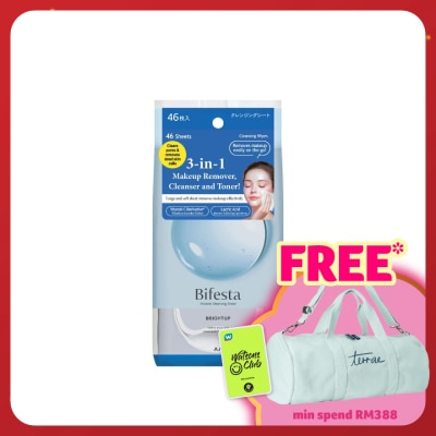 BIFESTA Brightup Cleansing Sheet For Combination Skin 46s