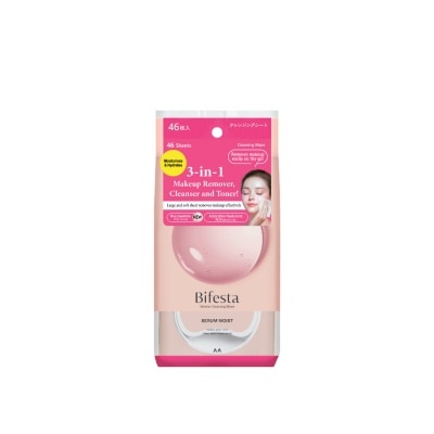 BIFESTA Moist Cleansing Sheet For Normal & Dry Skin 46s