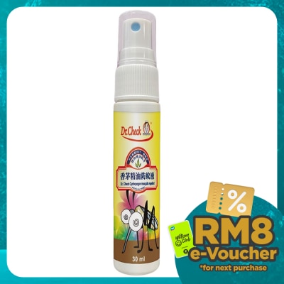 DR.CHECK Cymbopogon Mosquito Repellent 30ml