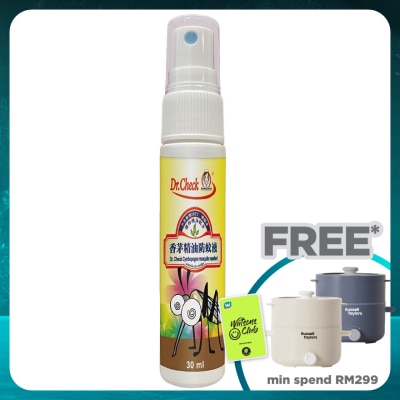 DR.CHECK Cymbopogon Mosquito Repellent 30ml