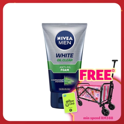 NIVEA FOR MEN White Oil Clear Foam 150g