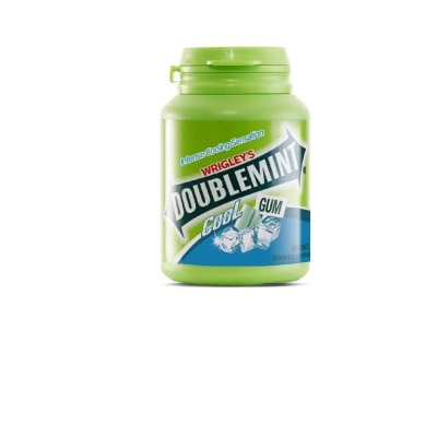 WRIGLEY'S Doublemint Chewing Gum Cool Menthol & Eucalyptus Bottle 40s