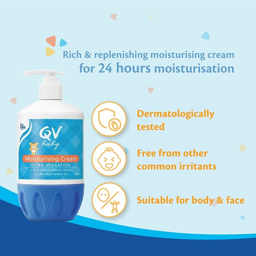Baby Moisturising Cream Pump 250G