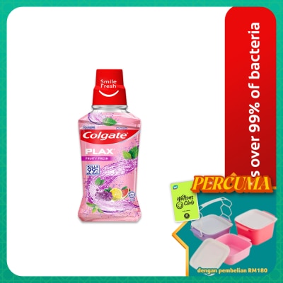COLGATE - Colgate Plax Fruity Fresh Mouthwash 250ml