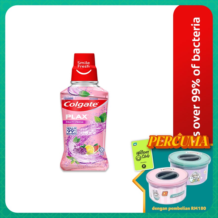 Colgate Plax Fruity Fresh Mouthwash 250ml
