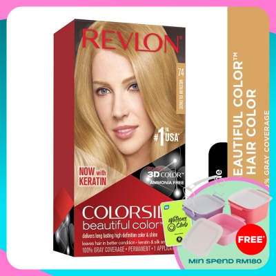 REVLON Colorsilk Beautiful Color 74 Medium Blonde 1's