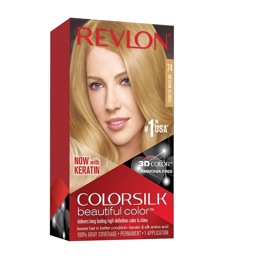 Colorsilk Beautiful Color 74 Medium Blonde 1's