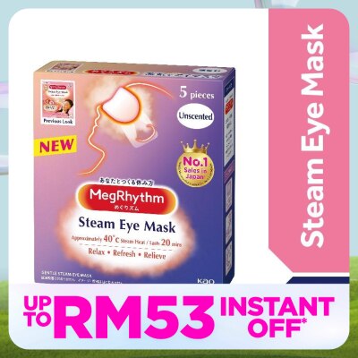 MEG RHYTHM Steam Eye Mask Unscented 5's