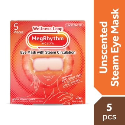 MEG RHYTHM Steam Eye Mask Unscented 5's