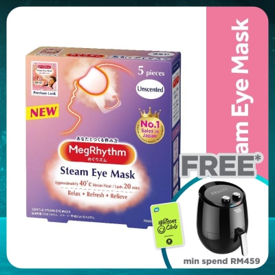 MEG RHYTHM Steam Eye Mask Unscented 5's