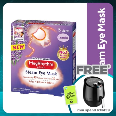 MEG RHYTHM Steam Eye Mask Lavender Sage Scent 5's
