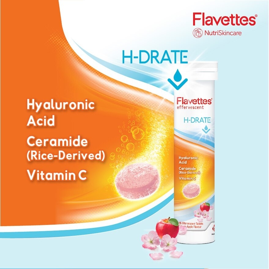 Effervescent H-drate 15s - Sakura Apple Flavour