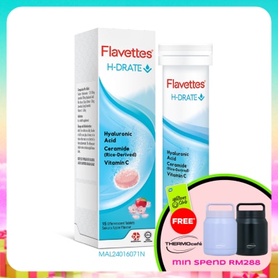 FLAVETTES - Effervescent H-drate 15s - Sakura Apple Flavour