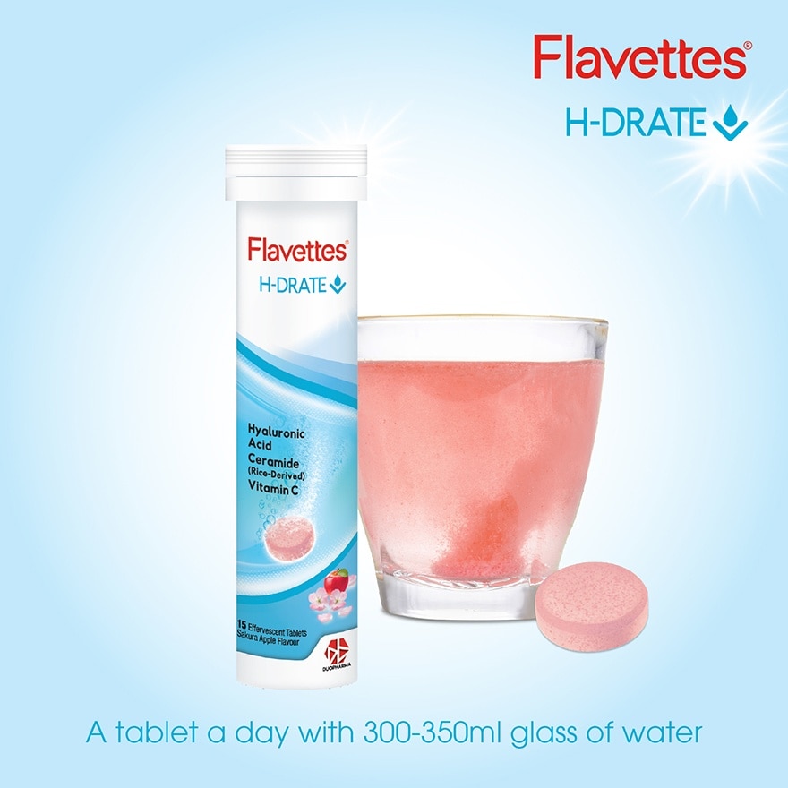 Effervescent H-drate 15s - Sakura Apple Flavour