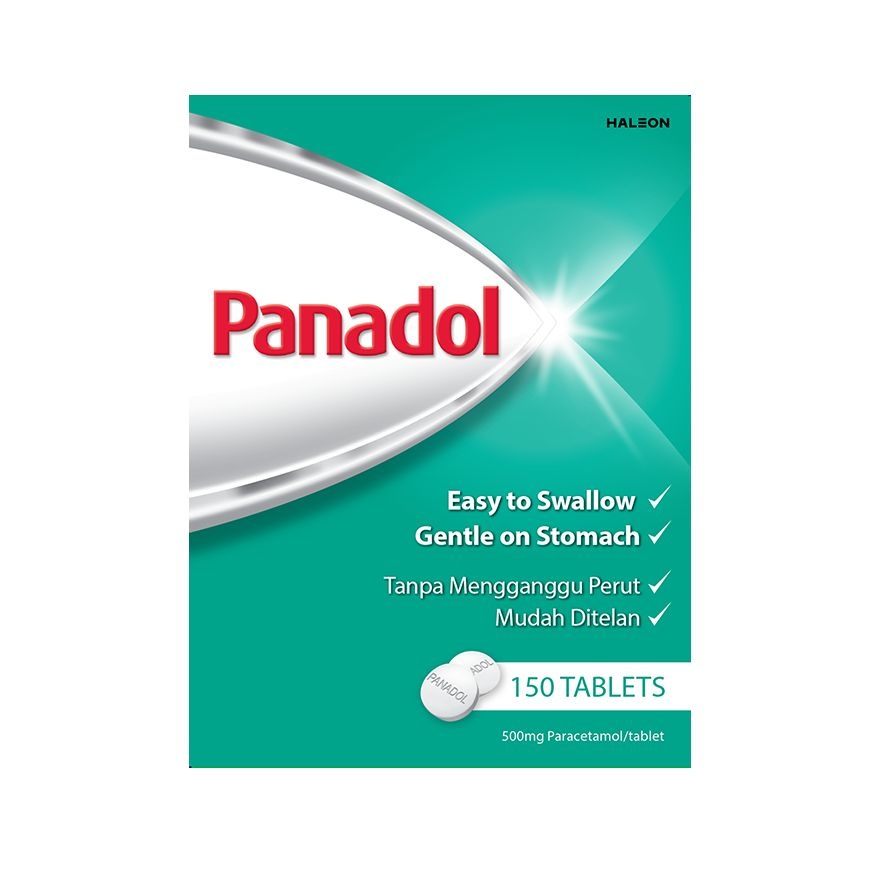Panadol Tablet for Fever and Pain 150s image