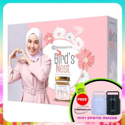 KINOHIMITSU - Bird’s Nest with Kacip Fatimah & Manjakani 6X75G