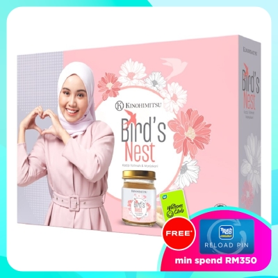 KINOHIMITSU Bird’s Nest with Kacip Fatimah & Manjakani 6X75G image
