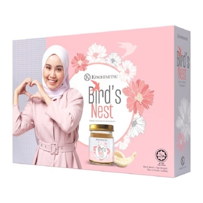 KINOHIMITSU Bird’s Nest with Kacip Fatimah & Manjakani 6X75G