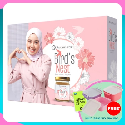KINOHIMITSU Bird’s Nest with Kacip Fatimah & Manjakani 6X75G