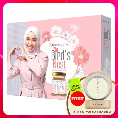 KINOHIMITSU - Bird’s Nest with Kacip Fatimah & Manjakani 6X75G