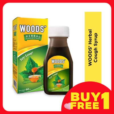 WOOD'S Herbal Cough Syrup Ivy Leaf 60ml