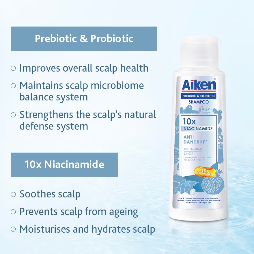 Prebiotic & Probiotic Shampoo Anti Dandruff 320g