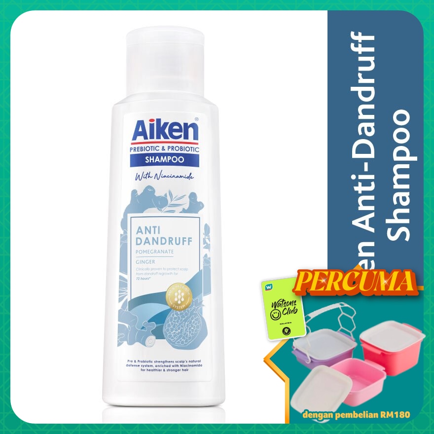 Prebiotic & Probiotic Shampoo Anti Dandruff 350g