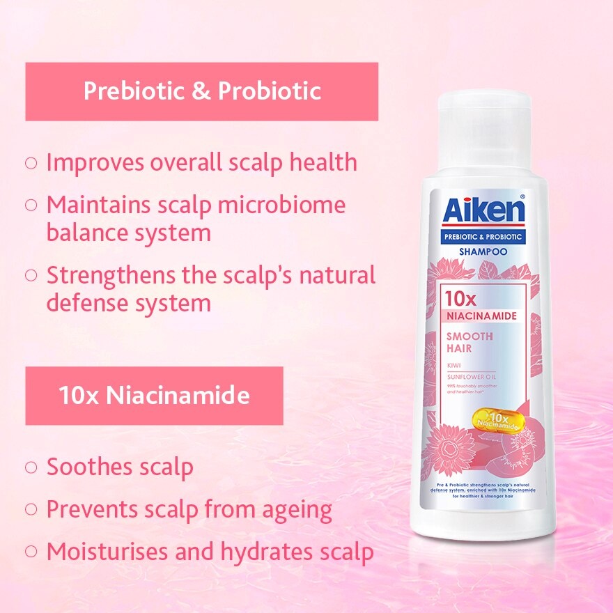 Prebiotic & Probiotic Shampoo Smooth Hair 320g