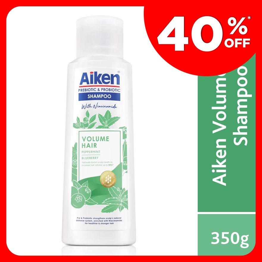Prebiotic & Probiotic Shampoo Volume Hair 350g