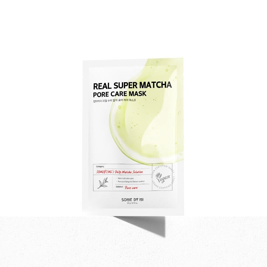 Real Super Matcha Pore Care Mask 1s