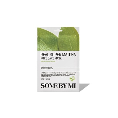 SOME BY MI Real Super Matcha Pore Care Mask 1s