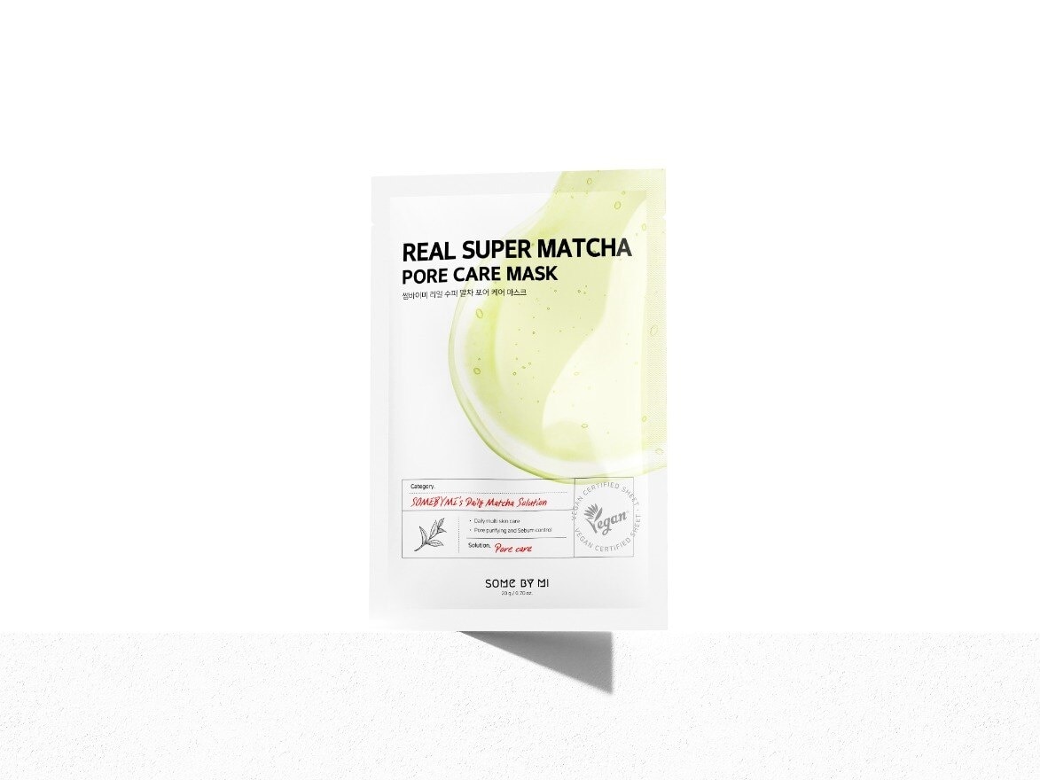 Real Super Matcha Pore Care Mask 1s