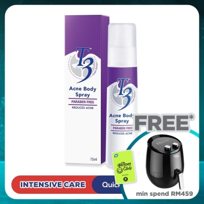T3 Acne Body Spray 75ml