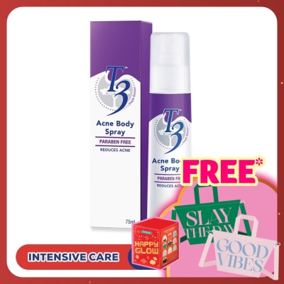 T3 Acne Body Spray 75ml