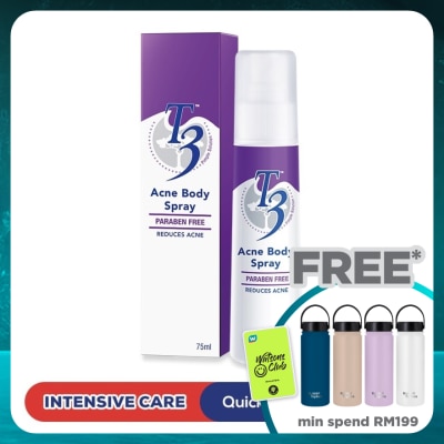 T3 Acne Body Spray 75ml