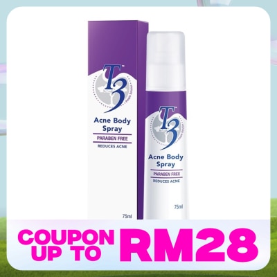 T3 Acne Body Spray 75ml
