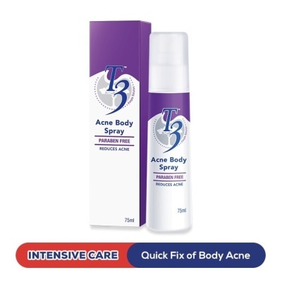 T3 Acne Body Spray 75ml