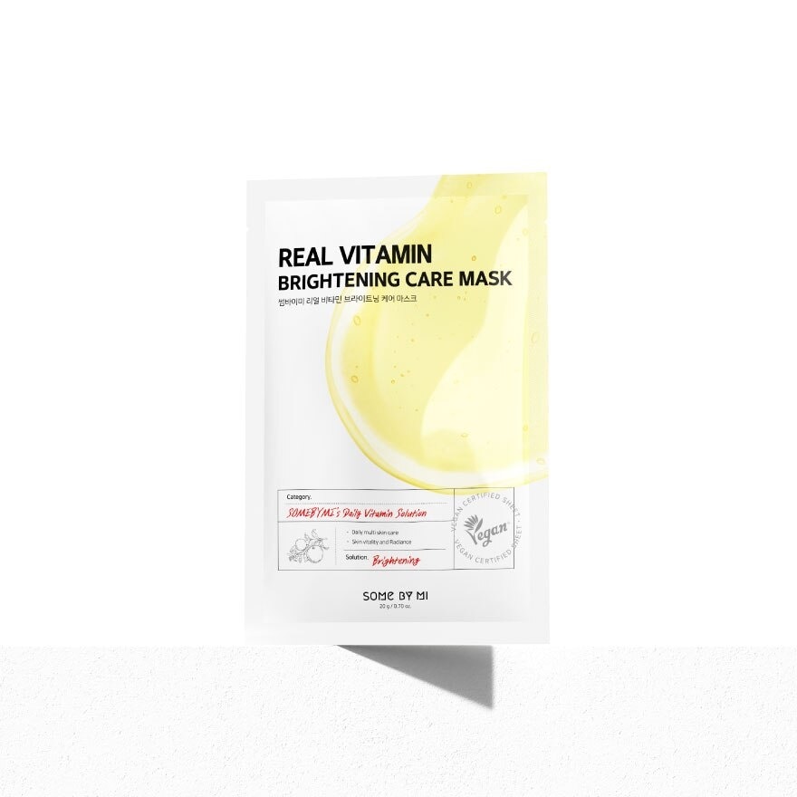 Real Vitamin Brightening Care Mask 1s