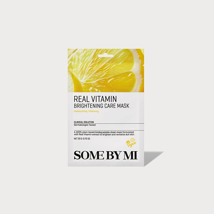 Real Vitamin Brightening Care Mask 1s