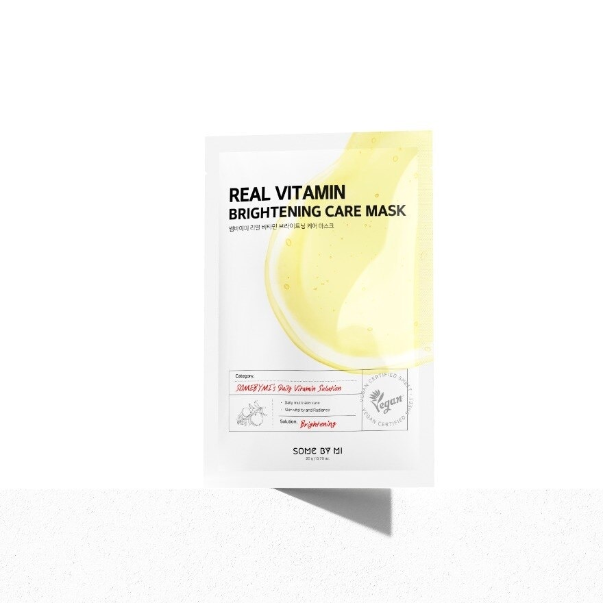 Real Vitamin Brightening Care Mask 1s