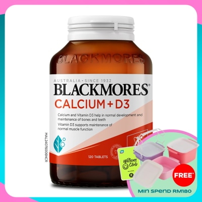 BLACKMORES Calcium+D3 120s