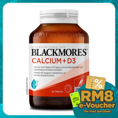 BLACKMORES Calcium+D3 120s