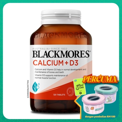 BLACKMORES Calcium+D3 120s