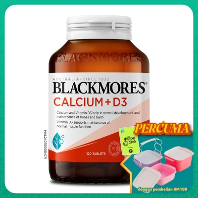 BLACKMORES - Calcium+D3 120s