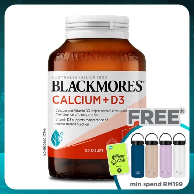 BLACKMORES Calcium+D3 120s