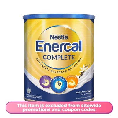 ENERCAL - Complete Can Vanilla Flavour 850g (Expired March 2027)
