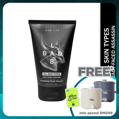 BAD LAB All Skin Types Baby Faced Assassin - Energising Facial Cleanser 100ml