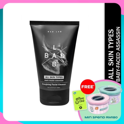 BAD LAB All Skin Types Baby Faced Assassin - Energising Facial Cleanser 100ml