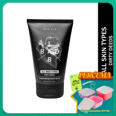 BAD LAB - All Skin Types Dirty Deeds Invigorating Facial Scrub 100ml