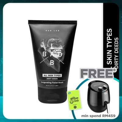 BAD LAB All Skin Types Dirty Deeds Invigorating Facial Scrub 100ml